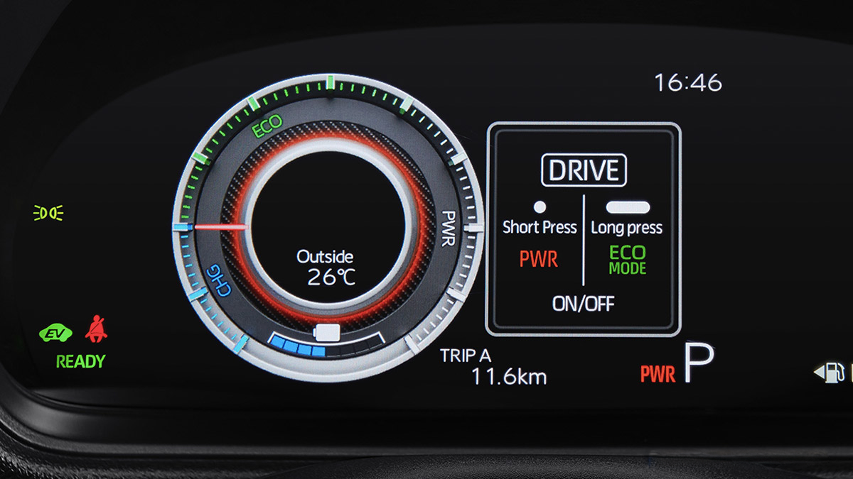 Sport Mode Dial