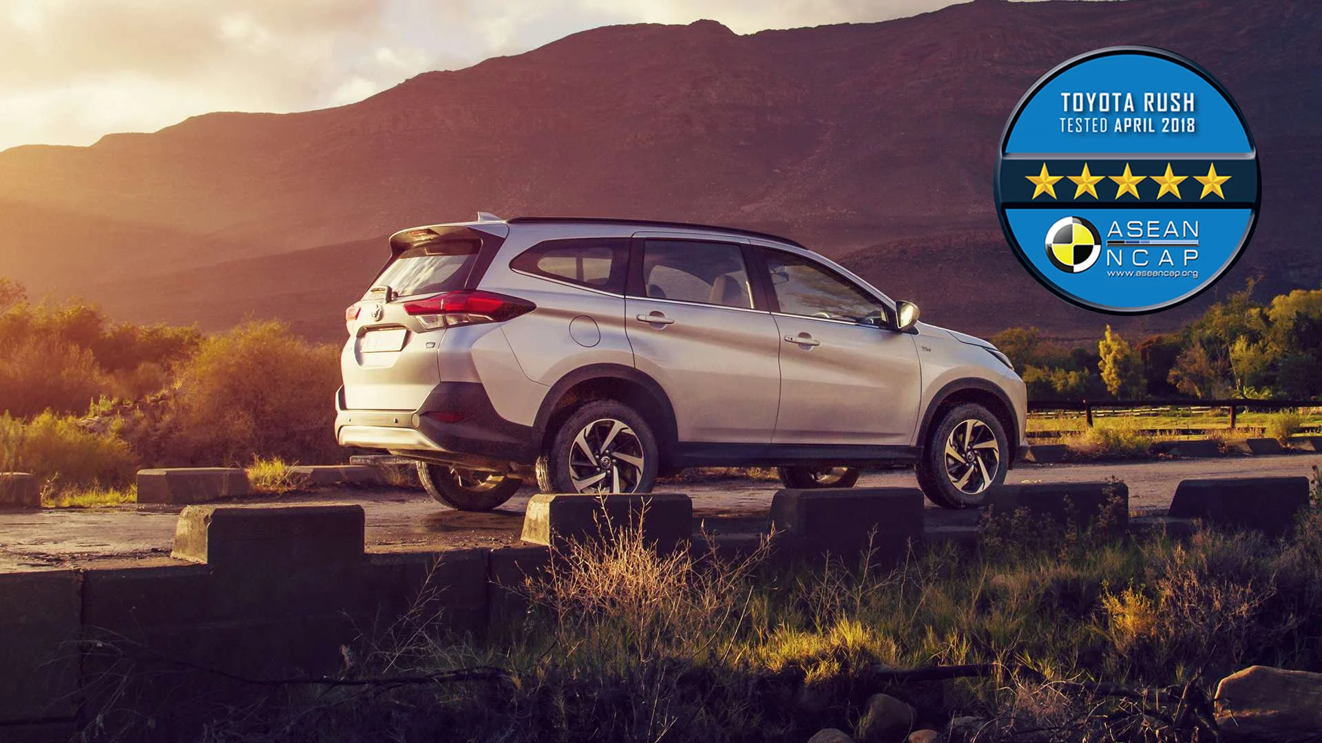 A-NCAP Rating 5 Stars